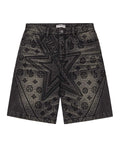 Vale Forever Spade Jorts Black
