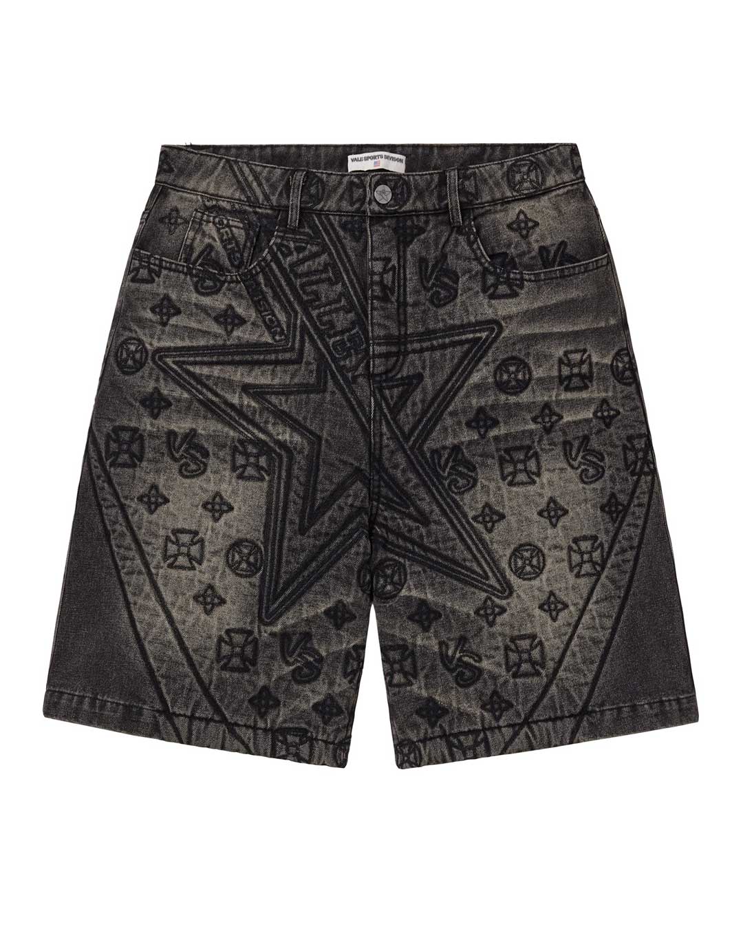 Vale Forever Spade Jorts Black