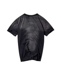 Vale Forever Sport Classic Femme Tee black, fitted washed black tee, back view