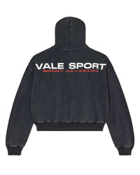Vale Forever Staple Zip Up Hoodie Faded/Black