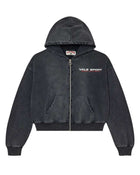 Vale Forever Staple Zip Up Hoodie Faded/Black