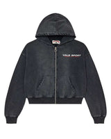 Vale Forever Staple Zip Up Hoodie Faded/Black