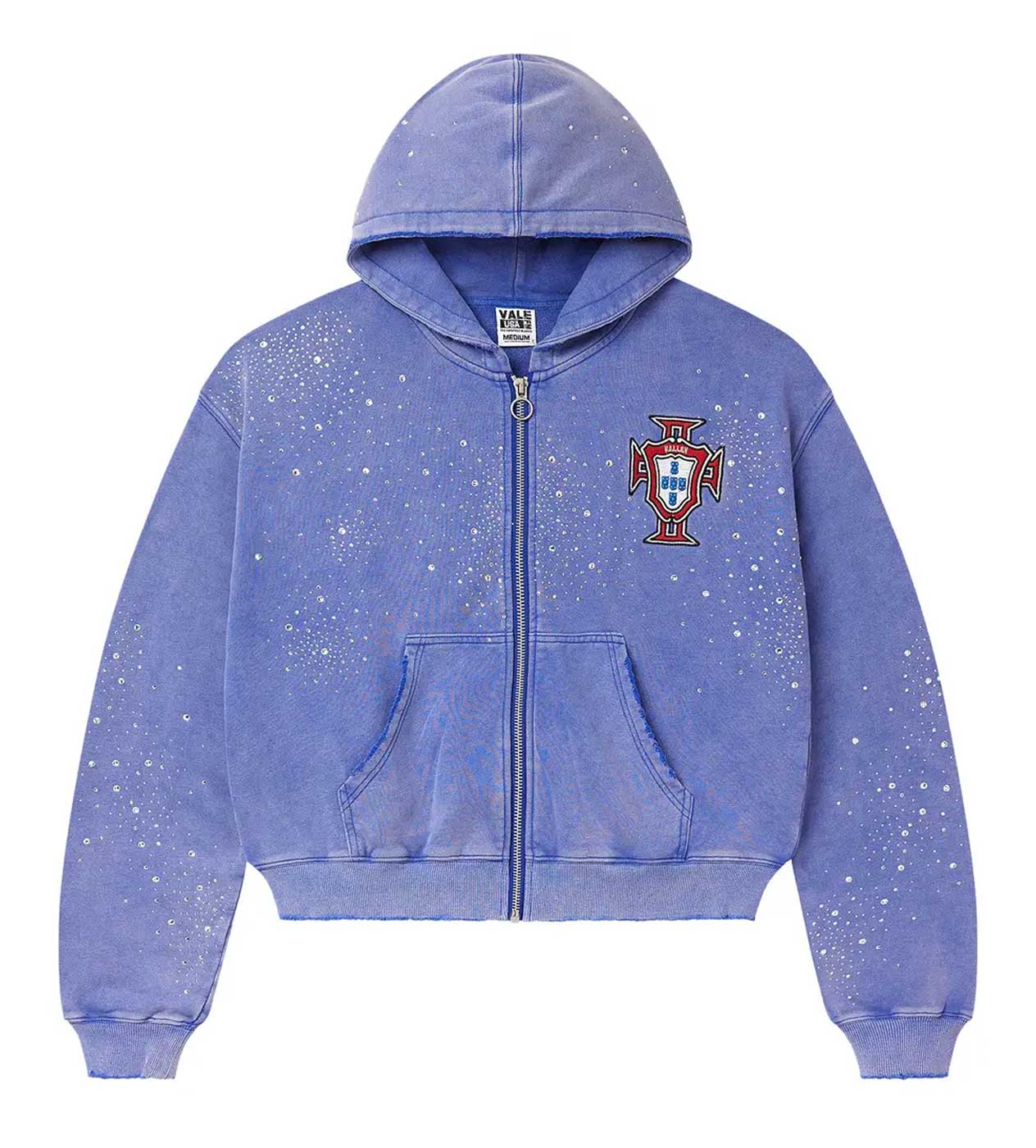 Vale Forever Classico Zip Up Hoodie Sapphire main image 0