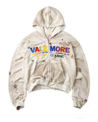 Vale Forever Sunday Zip Up Hoodie White
