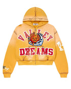 Vale Forever Sunny Zip Up Hoodie Yellow