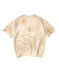 Vale Forever Sunrise Tee cream, back view of the washed cream tee