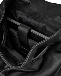 Vale Forever Tactician Backpack black, interior view with the laptop sleeve