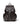 Vale Forever Tactician Backpack chocolate, pebbled leather flap backpack with twin buckle straps and side cargo pockets, front view