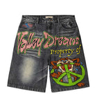 Vale Forever Taz Jean Shorts Black