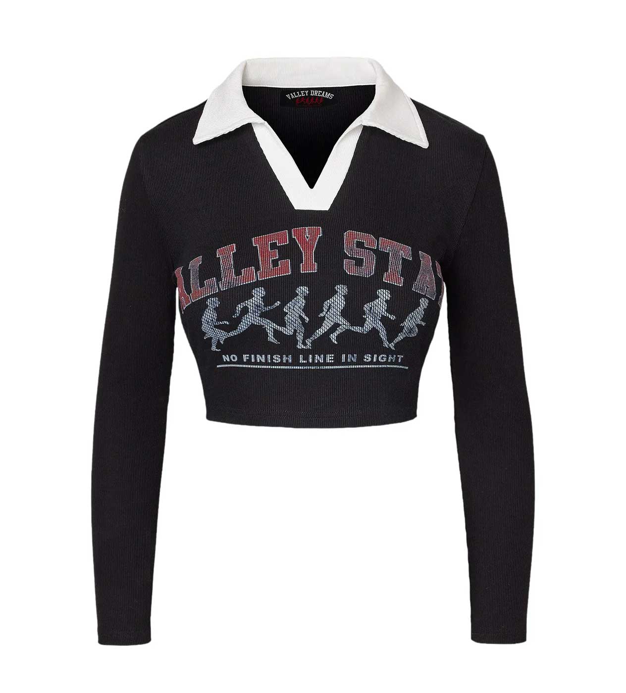 Vale Forever Techwood Rugby L/S Tee Black