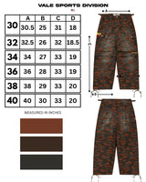Vale Forever Tiger Camo Pants Black
