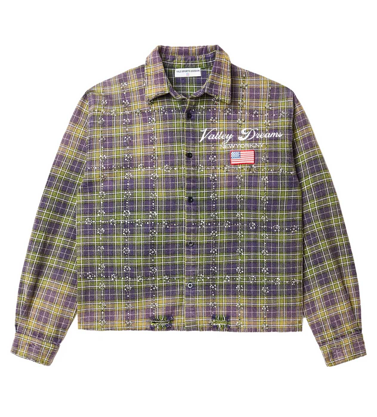 Vale Forever Toxic Flannel Green