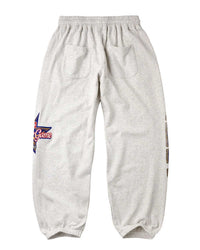 Vale Forever Uni Sweatpants grey, back view with side logo detail