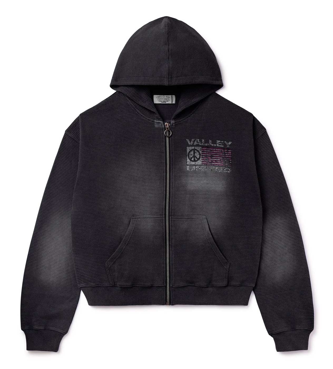 Vale Forever United Thermal Zip Up Black