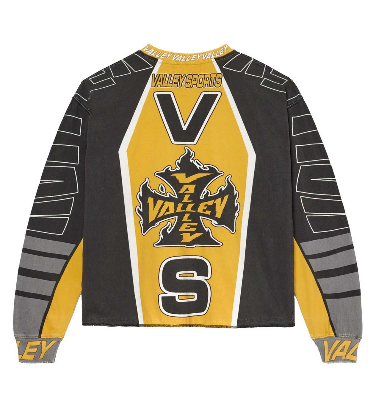 Vale Forever VS Racing Long Sleeve Tee Bee Yellow