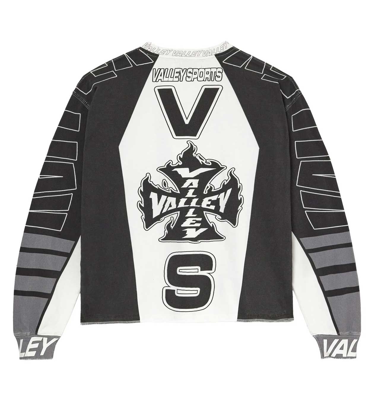 Vale Forever VS Racing Long Sleeve Tee Mono Black