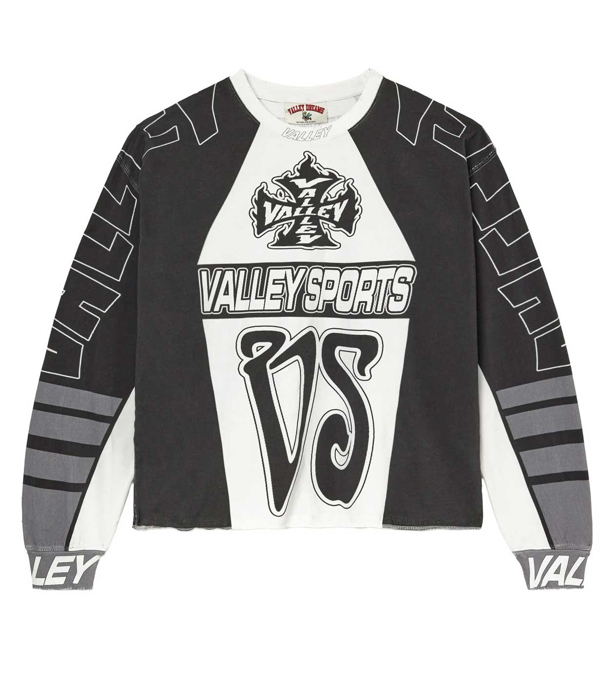Vale Forever VS Racing Long Sleeve Tee Mono Black