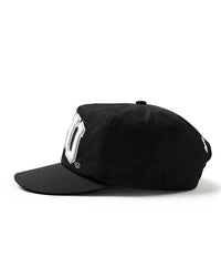 Vale Forever VSU Snapper black, opposite side view of the crown and brim