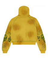 Vale Forever VSX 2000 Zip Up Hoodie Brasil Yellow