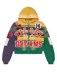 Vale Forever Vale Collage Zip Up Mardi Gras