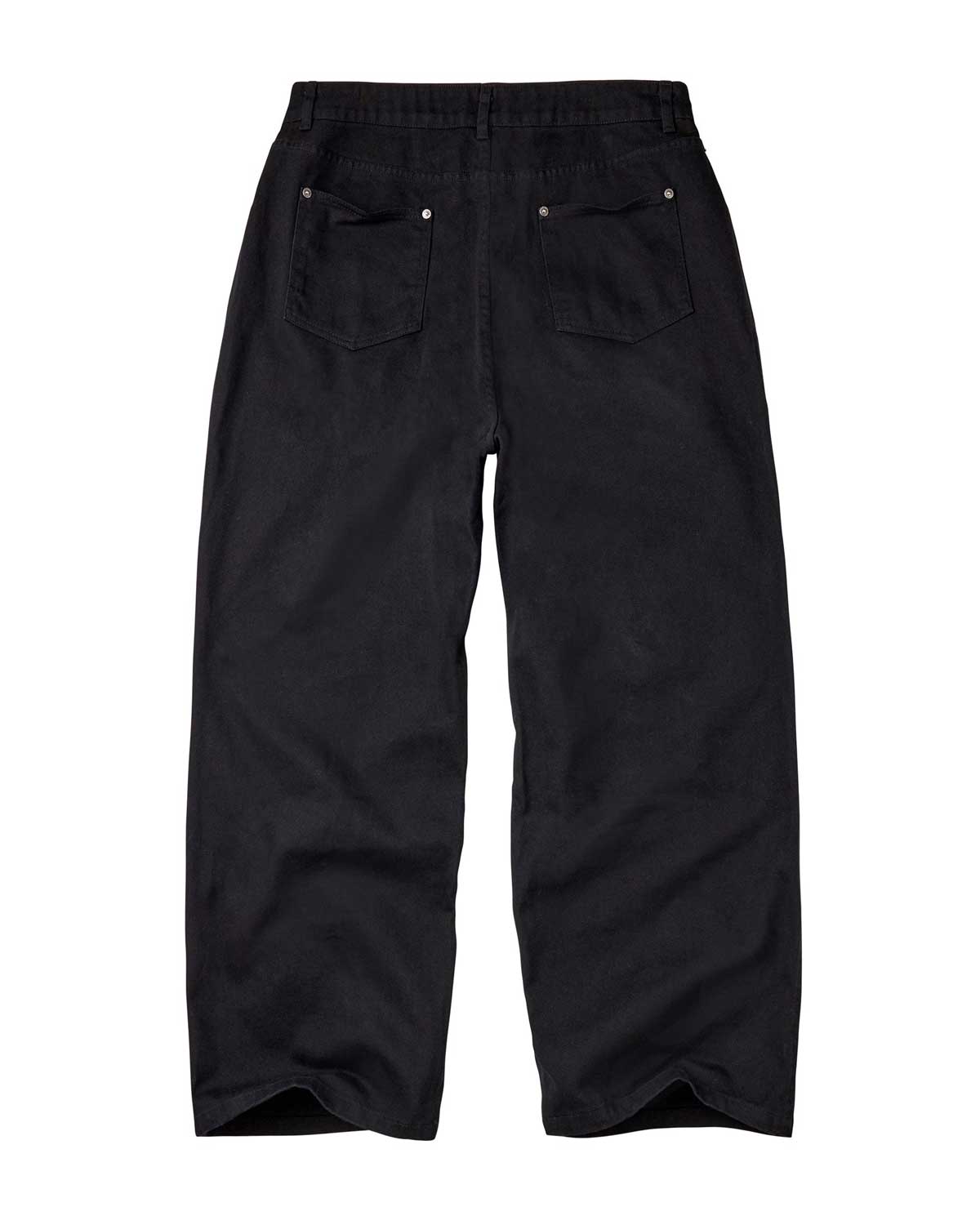Vale Forever Vale Fest Denim black, plain back with back pockets, back view