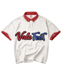 Vale Forever Vale Fest Polo Tee White/Red