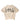 Vale Forever Vale is Back Tee cream, full-width stencilled Vale is Back crosshair graphic, back view