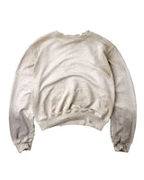 Vale Forever Valemont Pullover Crewneck grey, plain sun-faded back view