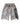 Vale Forever Valemore 3/4 Shorts grey, washed French terry sweat shorts with VALEMORE down the leg and a thrashed raw hem, front view