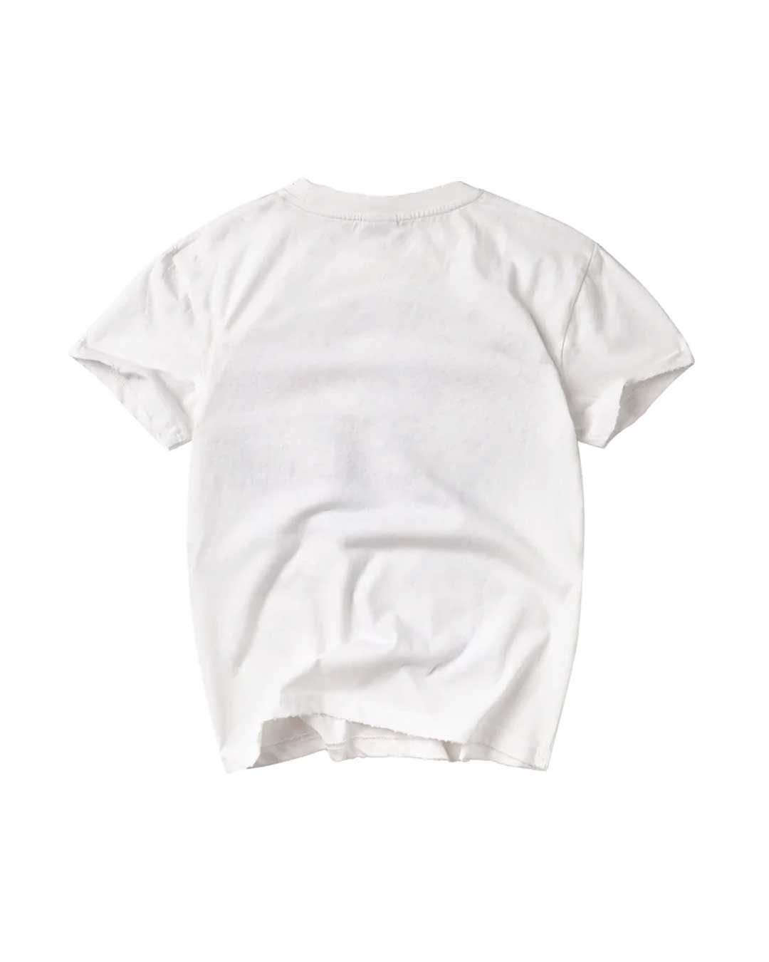 Vale Forever Valemore Femme Tee white, plain white back with a crew neck, back view