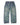 Vale Forever Valestar Denim Jeans blue, baggy denim with green ALL STAR patches, front view