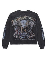 Vale Forever Valley Bling L/S Tee Black