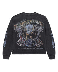 Vale Forever Valley Bling L/S Tee Black