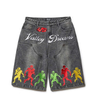 Vale Forever Valley Jorts Black front