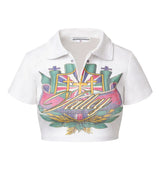 Vale Forever Valor Rugby Women's Tee White