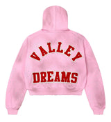 Vale Forever Venus Zip Up Hoodie Pink