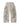 Vale Forever Vickies Painters Cargos cream, baggy cotton canvas carpenter pants with layered paint splatter and frayed raw hems, front view