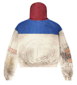 Vale Forever Wonderland Zip Up Hoodie Cream