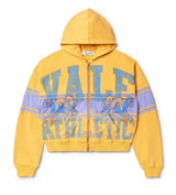 Vale Forever Yellow Bighorn Zip Up Hoodie front view