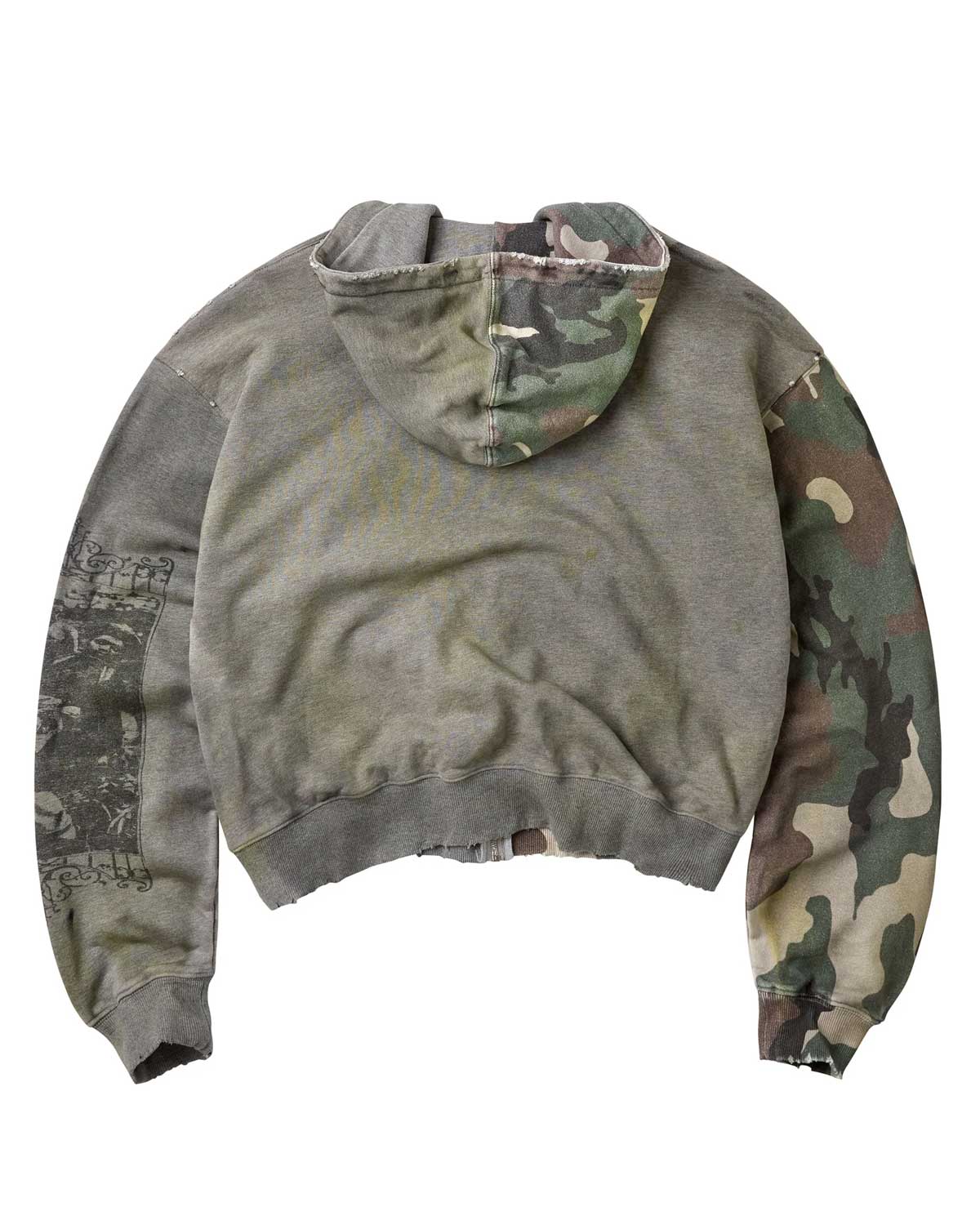Vale Forever Zombie Zip Up Hoodie Green