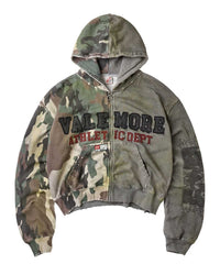 Vale Forever Zombie Zip Up Hoodie Green