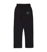 Vertabrae Black/Green Sweatpants Back View