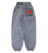 Vertabrae C-1 Sweatpants washed Grey/Red