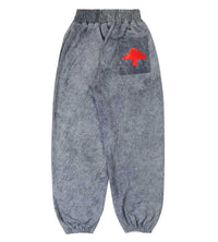 Vertabrae C-1 Sweatpants washed Grey/Red
