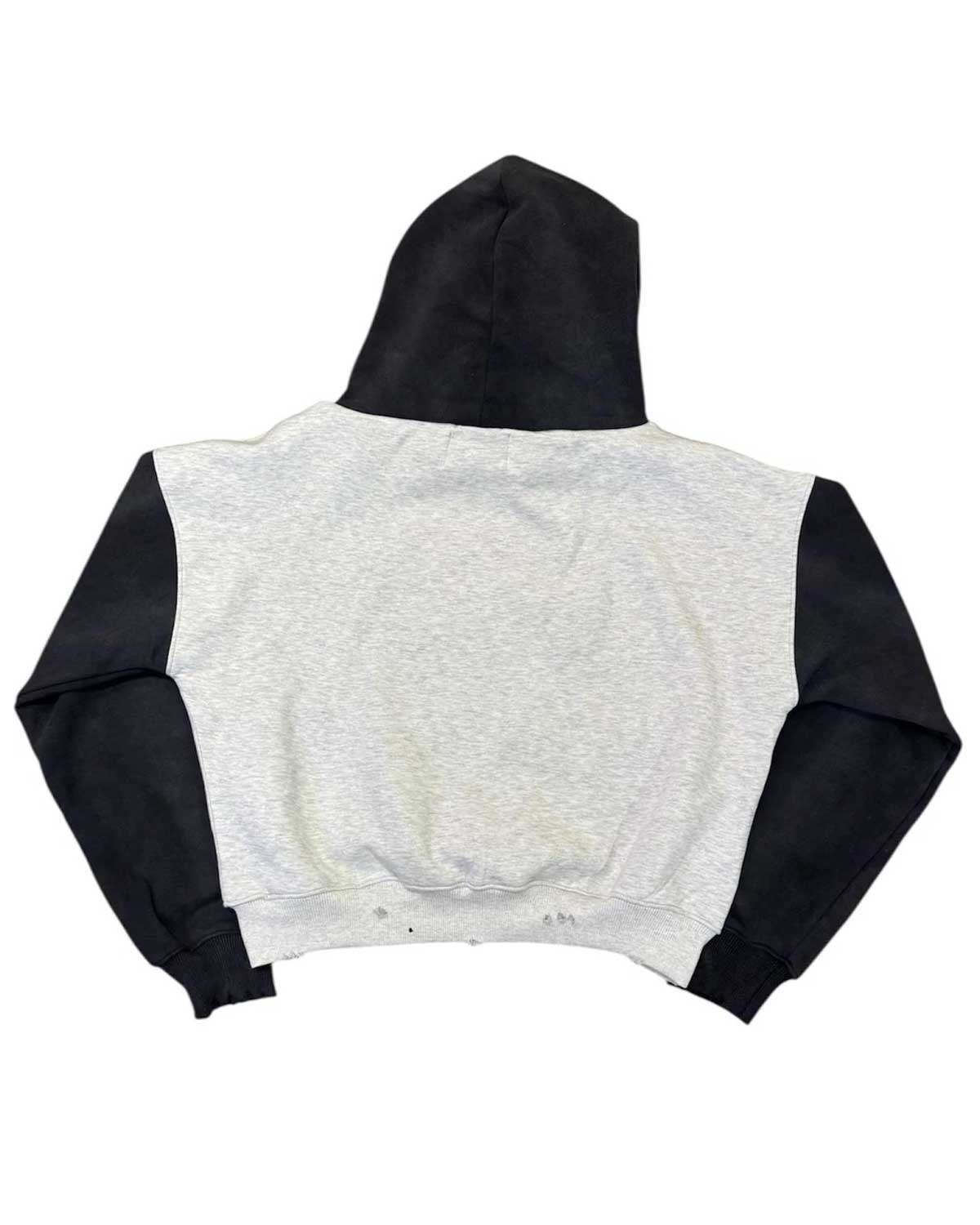 Vertabrae Classic Two-Tone Hoodie Grey/Black