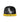 Vertabrae Distressed Hat Black/Yellow (Snapback)