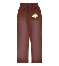 Vertabrae Logo Sweatpants Brown