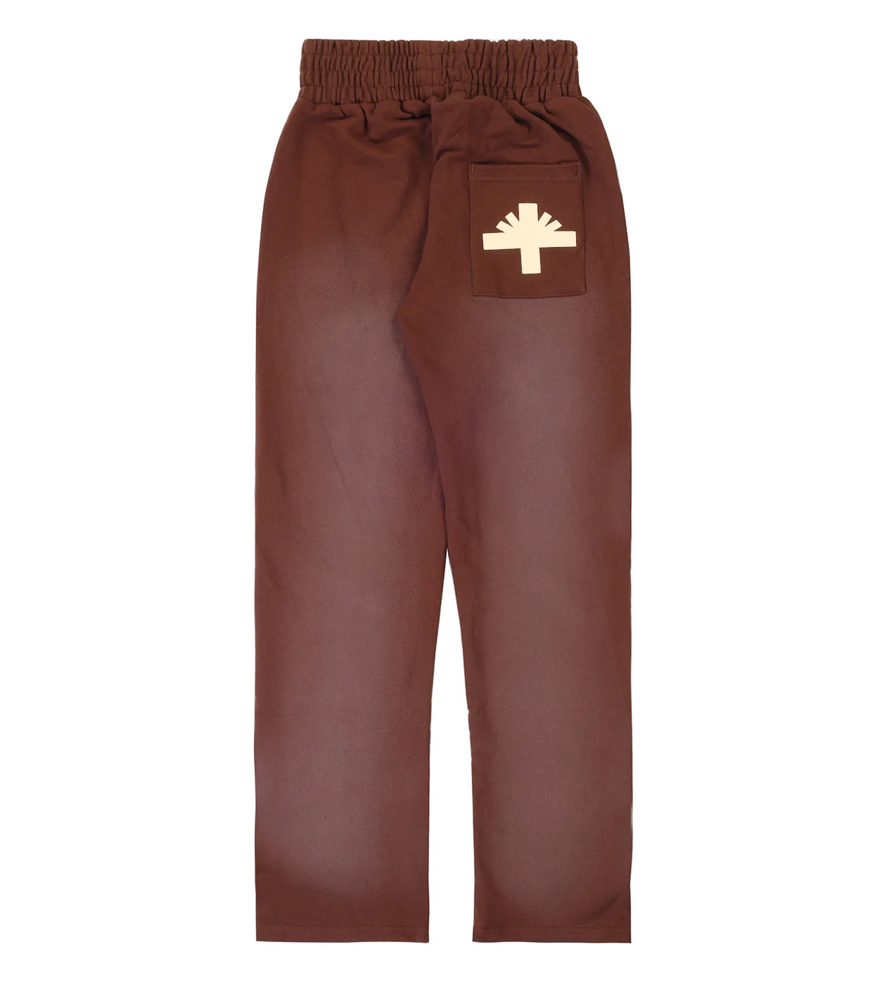 Vertabrae Logo Sweatpants Brown