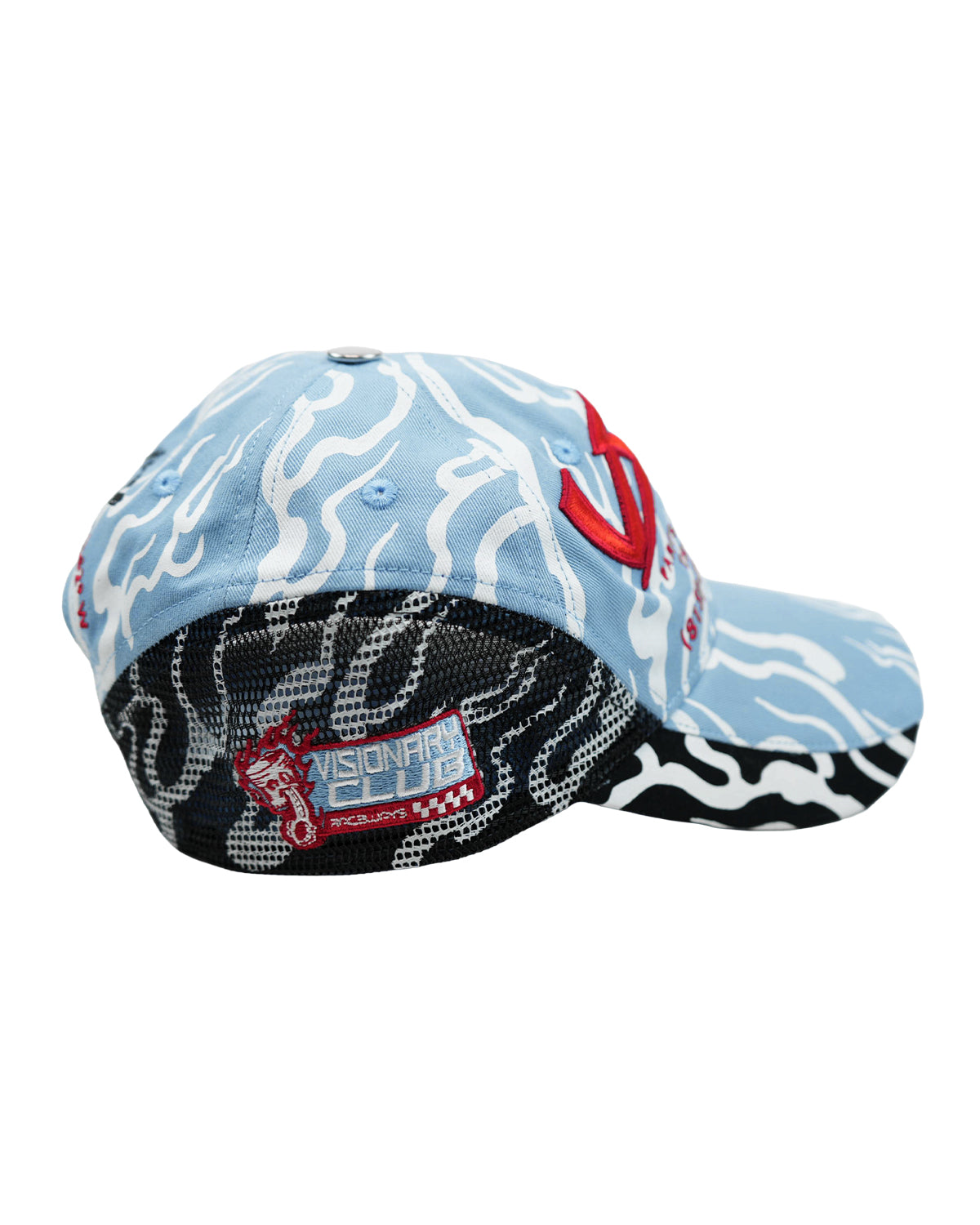 Visionary Club Gridrunner Hat Light Blue