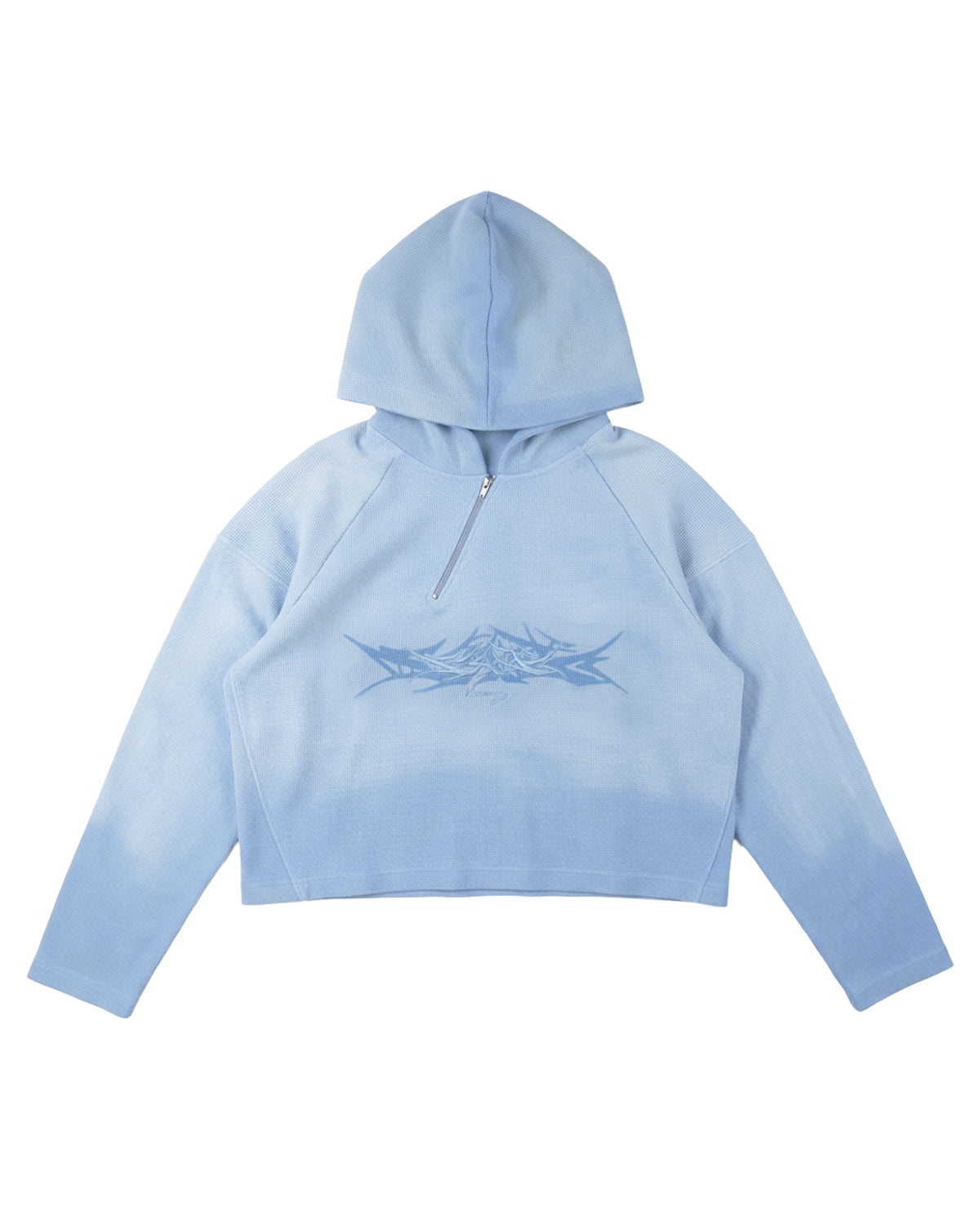 Visionary Club X-Ray Thermal Knit Hoodie V2 Blue